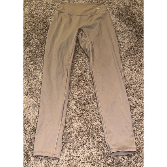 Gymshark tan high rise leggings - Picture 1 of 4